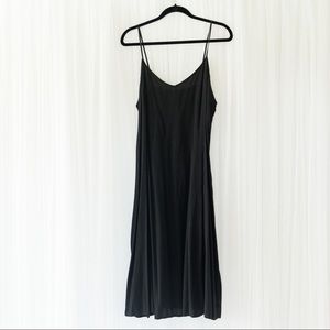 Black cami dress
